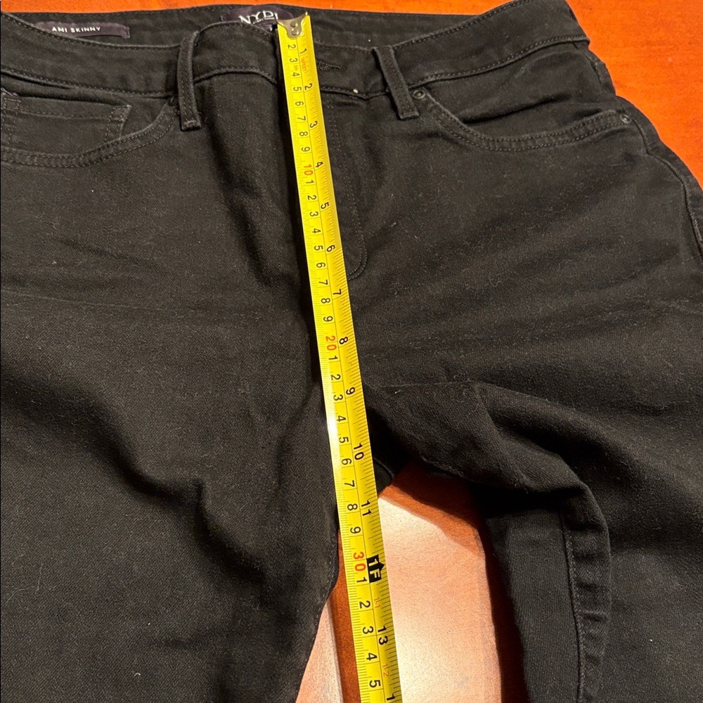 NYDJ AMI Black Jeans Size 10 - Picture 9 of 9